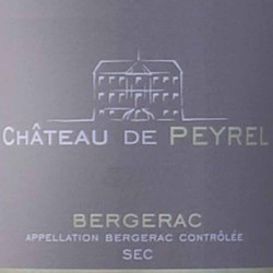 chateau-de-peyrel-bergerac-blanc-etiquette • Vindebacchus